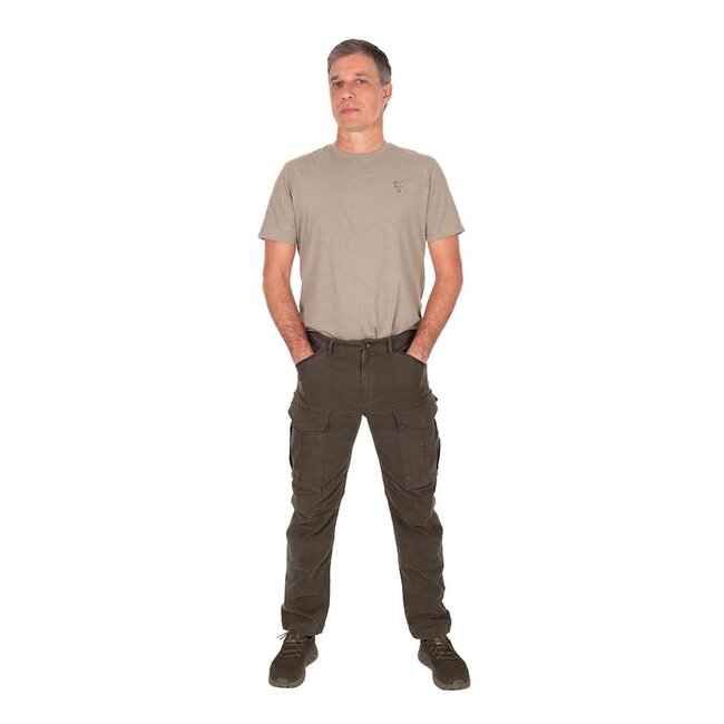 FOX HD Combat Trousers Khaki - Heavy Duty Cargobroek met Stretch en Comfort