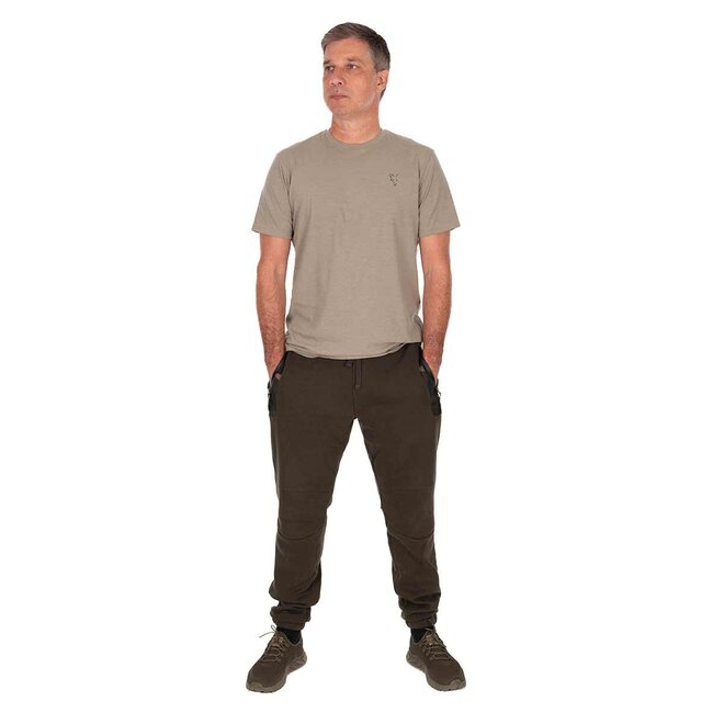 FOX PREMIUM 310 Joggers Khaki/Camo - Comfortabele Joggingbroek met Camo Accenten