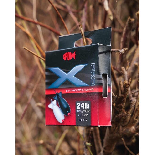 FOX SPOMB X Pro Braid 24lb - Gevlochten Lijn voor Verre Worpen