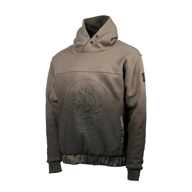 Nash ZT Wind Chill Hoody Two Tone Element – Thermische Mid Layer met Camo Details