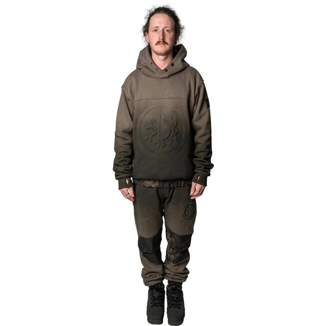 Nash ZT Wind Chill Hoody Two Tone Element – Thermische Mid Layer met Camo Details