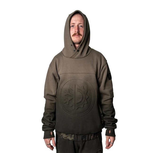 Nash ZT Wind Chill Hoody Two Tone Element – Thermische Mid Layer met Camo Details