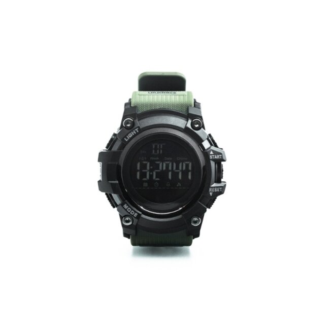 Delphin Delphin WIRUS Digitaal Horloge in Carpy Green, robuust en waterbestendig tot 50m