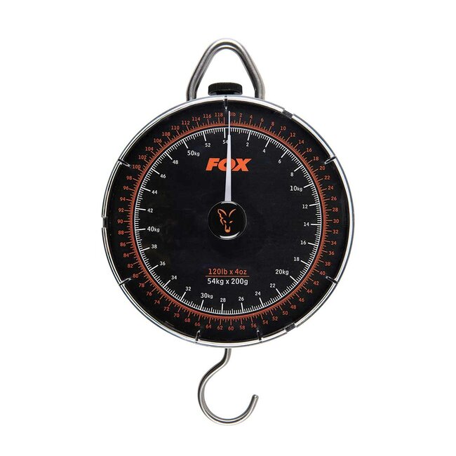 FOX Analoge Weegschaal - Dial Scale met Gewichtsaanduiding in Kg en Lbs