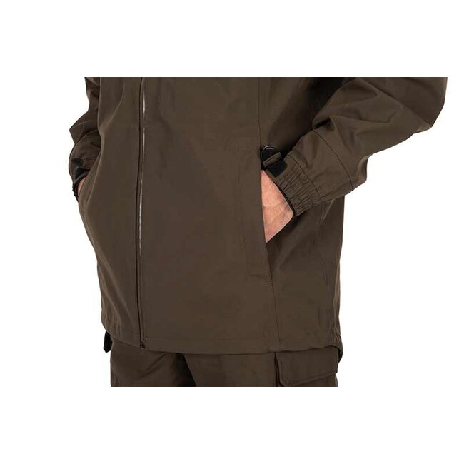 FOX RS25K ¾ Jas – Technische Waterdichte Outdoor Jas in Khaki