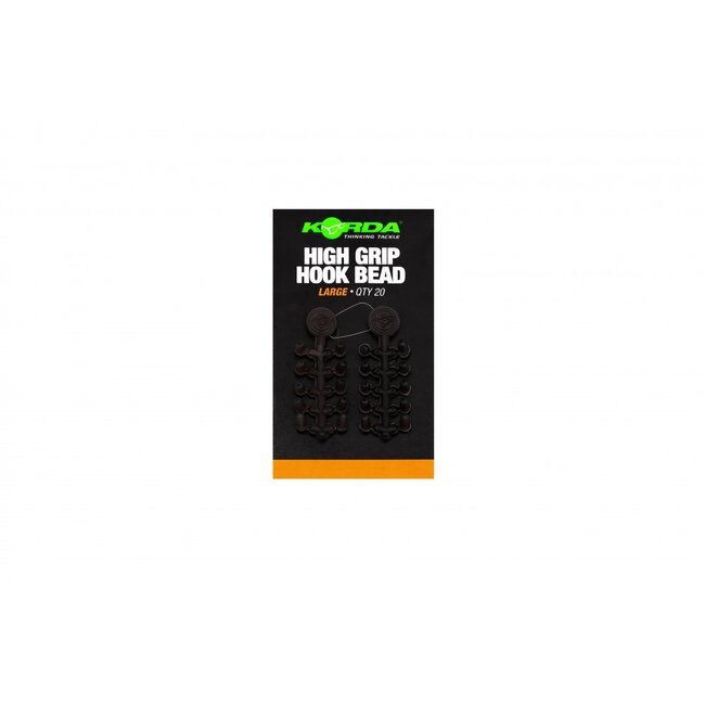 Korda High Grip Hook Beads - Langdurige grip en stabiele rigpresentatie