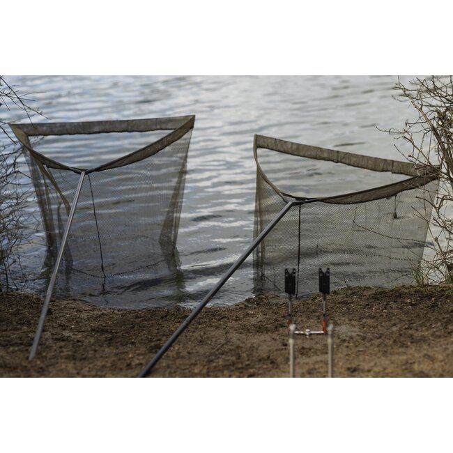 Korda Kaizen Green Landing Net - 42 Inch Net met Koolstofvezel Steel