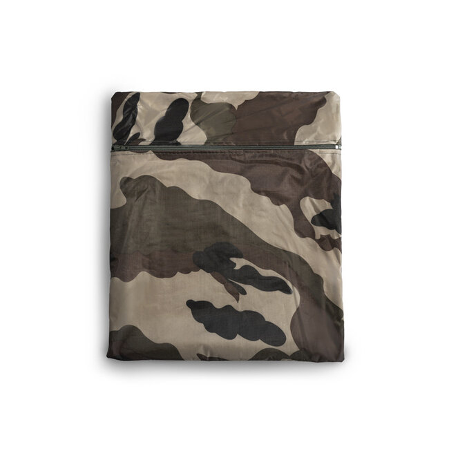Delphin Waterproof Poncho - Camouflage Regenponcho met Compact Transportformaat