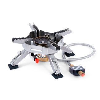 Sonik Sizzla SuperStove™ - Gasbrander - 4-poten - RVS