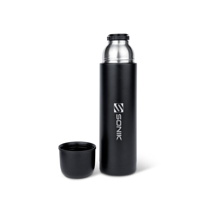 Sonik Sizzla Flask Thermosfles - 1L - Dubbelwandige RVS Isolatiefles