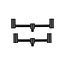 FOX Black Label Slim - Buzz Bars - Aluminium - 2 stuks
