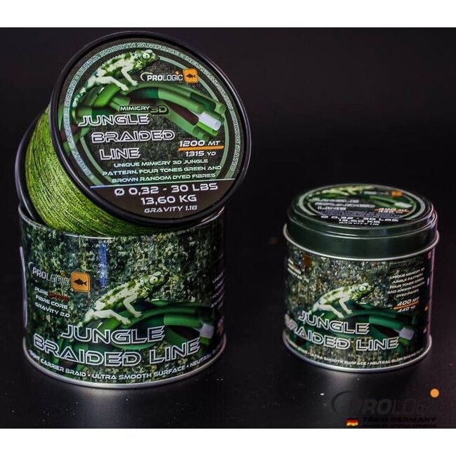 Prologic Mimicry Jungle Braid - 1200m - 0.36mm - 40LB - Camo - Gevlochten lijn