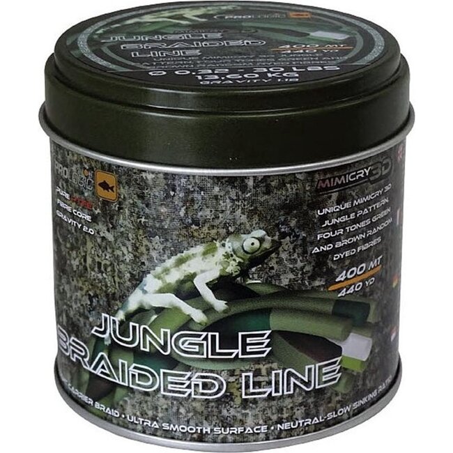 Prologic Mimicry Jungle Braid - 1200m - 0.36mm - 40LB - Camo - Gevlochten lijn