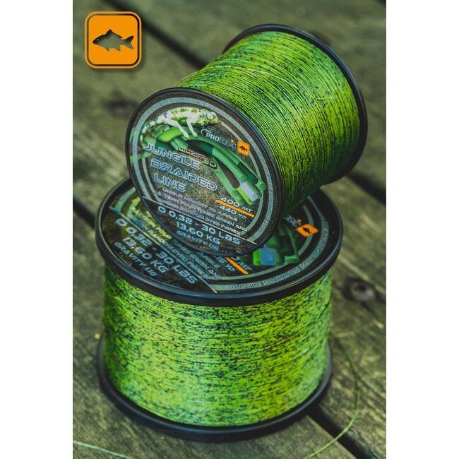 Prologic Mimicry Jungle Braid - 1200m - 0.36mm - 40LB - Camo - Gevlochten lijn