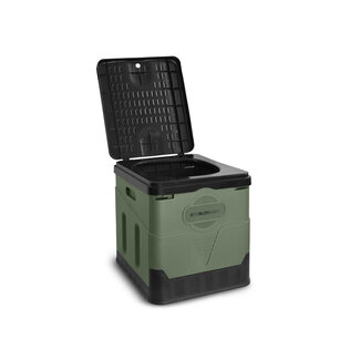 Delphin Portable Toilet - Compact outdoor toilet - Groen