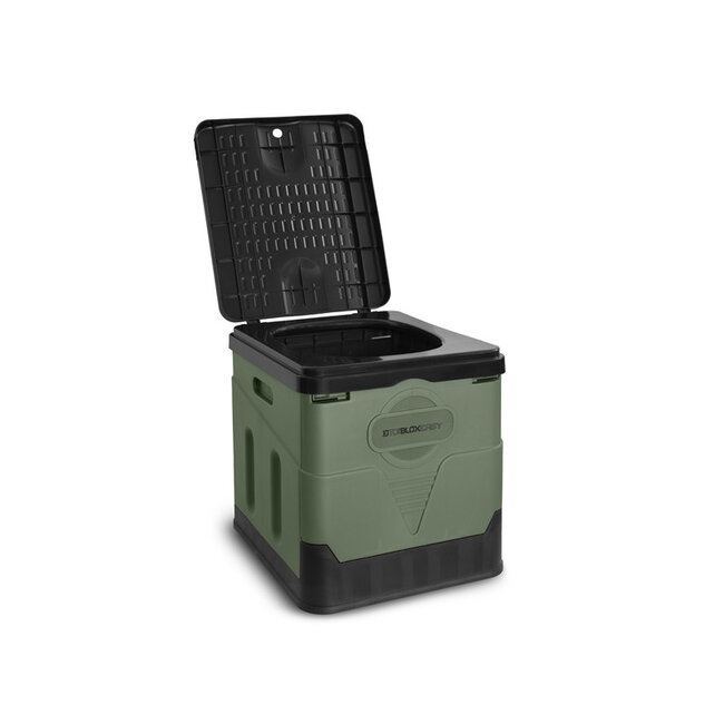 Delphin Portable Toilet - Compact outdoor toilet - Groen