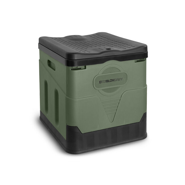 Delphin Portable Toilet - Compact outdoor toilet - Groen