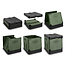Delphin Portable Toilet - Compact outdoor toilet - Groen