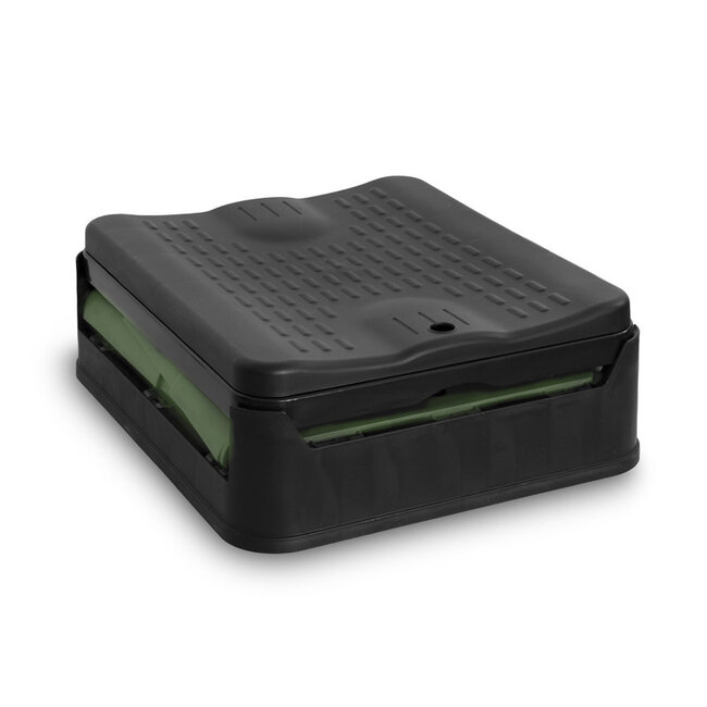 Delphin Portable Toilet - Compact outdoor toilet - Groen