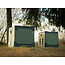 Delphin Portable Toilet - Compact outdoor toilet - Groen