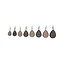 Korda Flat Pear Swivel Lood