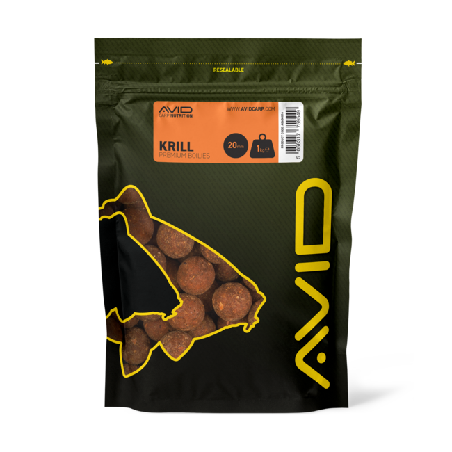 Avid Carp Krill - 1KG - Boilies - 24mm