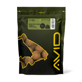 Avid Carp Monster Crab-Tuna & Spirulina - 1KG - Boilies