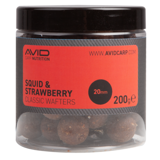 Avid Carp Squid & Strawberry - 20mm - Wafters