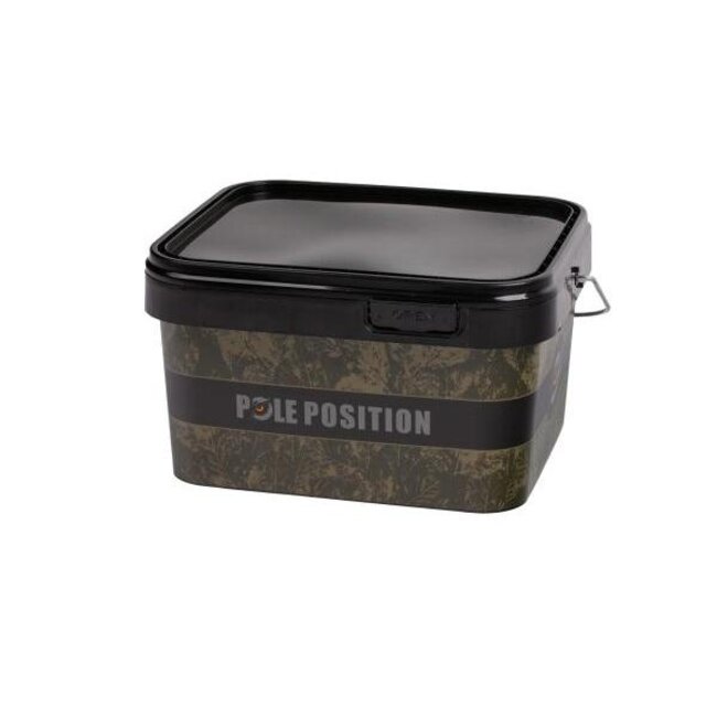 Pole Position Tackle & Bait Bucket - Emmer met deksel