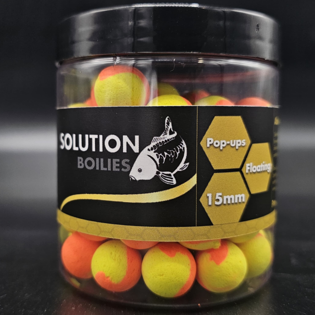 CC Solution Boilies Honey Citrus - Duo's - 15mm Pop-ups