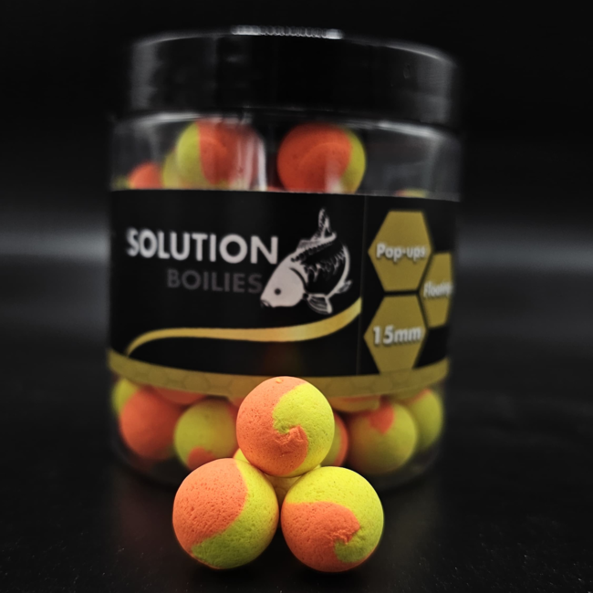CC Solution Boilies Honey Citrus - Duo's - 15mm Pop-ups