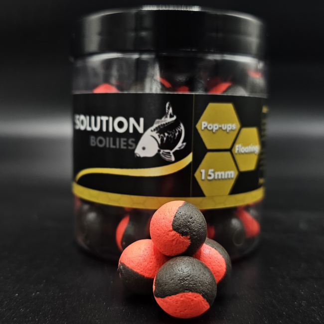 CC Solution Boilies Red Kriller - Duo's - 15mm Pop-ups