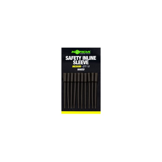 Korda Safety Inline Sleeve Naked – Veilig inline vissen zonder tubing