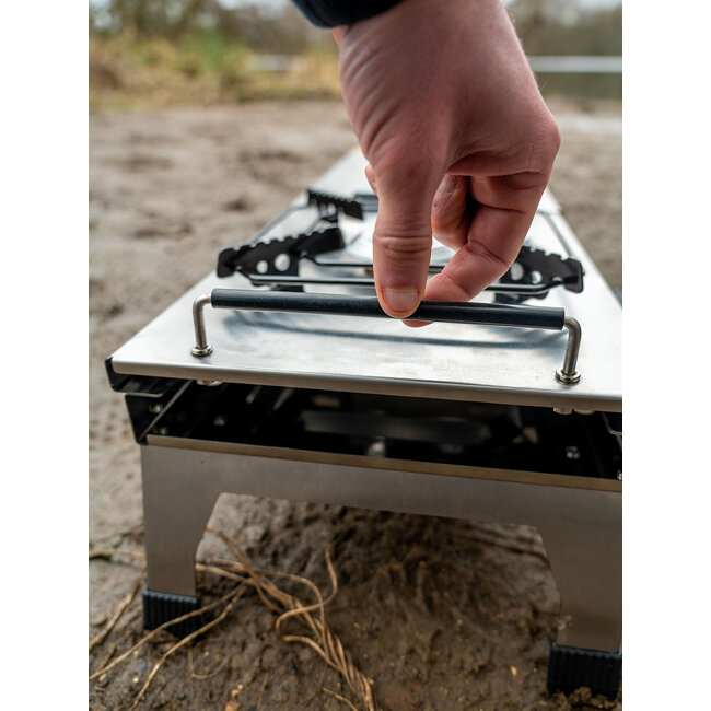 RidgeMonkey Grilla Cookstation - Single Edition - Inklapbaar - Kooktoestel