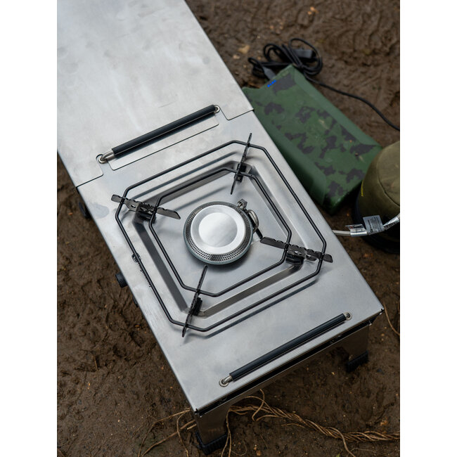 RidgeMonkey Grilla Cookstation - Single Edition - Inklapbaar - Kooktoestel