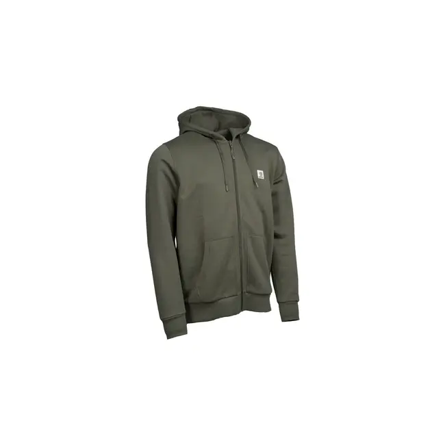 Nash Make it Happen - Badge Zipped Hoodie - Groen