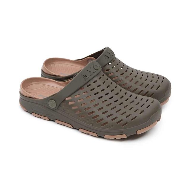FOX Khaki Clogs - Instappers