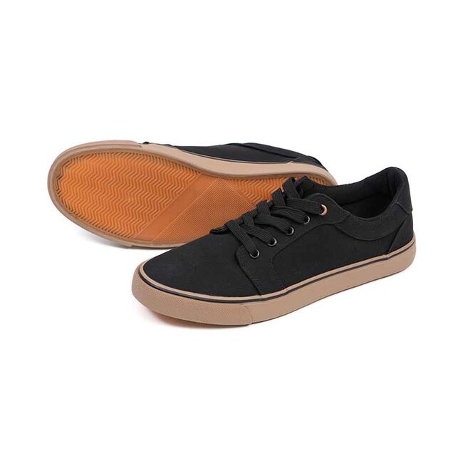 FOX Black Canvas Schoenen - Lage Outdoor Sneaker
