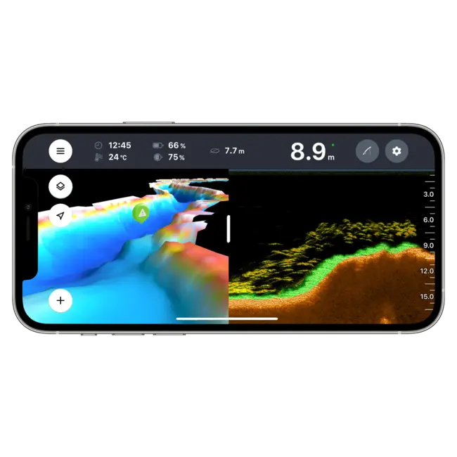 Deeper  Chirp+ 3 - Smart Sonar - Draadloos - 3 Beam - Fish Finder