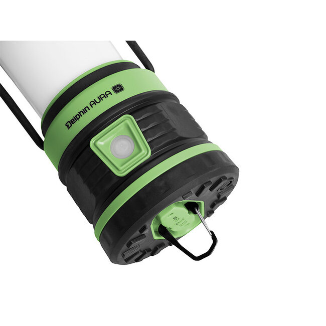 Delphin Aura - Bivvy Lamp - USB-C - Powerbank - Rood & Wit licht