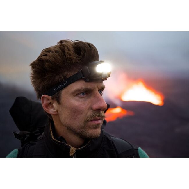 Ledlenser HF8R Core - Hoofdlamp - 1600 Lumen - Rood Licht - Automatisch Focus