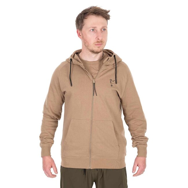 FOX Collection - LW Zip Hoodie - Lichtbruin - Limited Edition