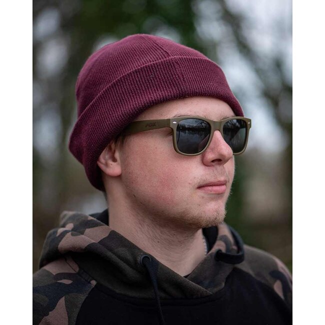 FOX Avius - Khaki Green - Zonnebril - Gepolariseerd - Groene Lenzen - UV400