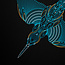 Kumu Take Flight - Kingfisher - Ijsvogel T-Shirt - Artistiek - 140gsm