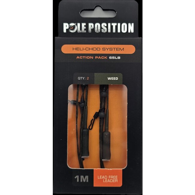 Pole Position Heli-Chod system - Lead free leaders - 1M