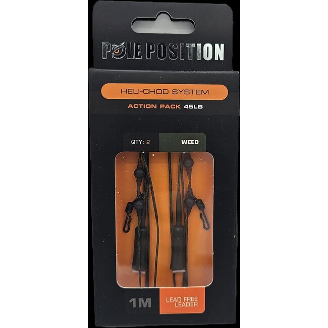 Pole Position Heli-Chod system - Lead free leaders - 1M