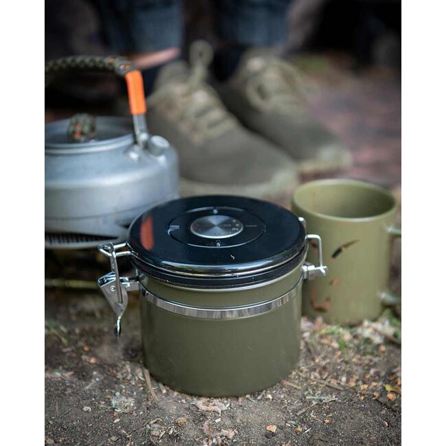 FOX Cookware - Opslag pot - RVS - 860ml - Luchtdicht - Koffie & Thee