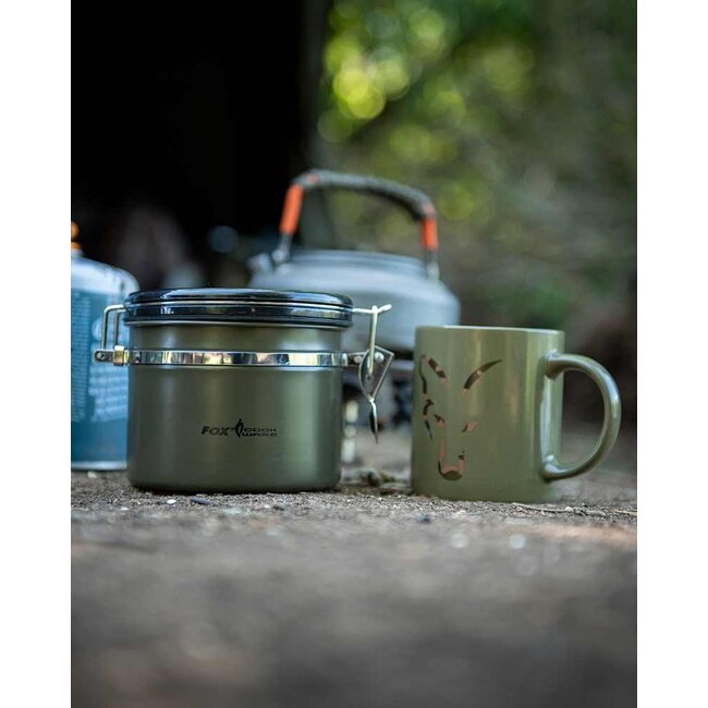 FOX Cookware - Opslag pot - RVS - 860ml - Luchtdicht - Koffie & Thee