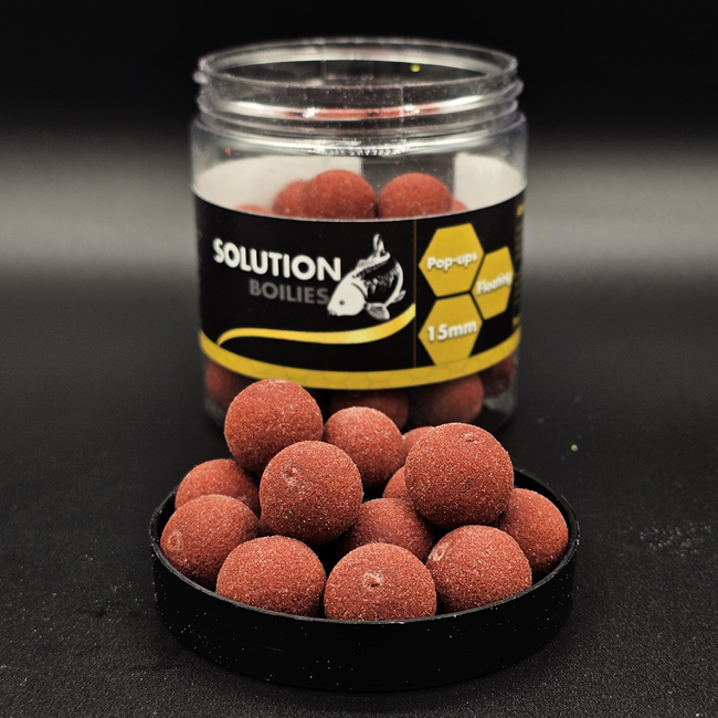 CC Solution Boilies Red Kriller - FS Pop-ups - Rood - 15mm