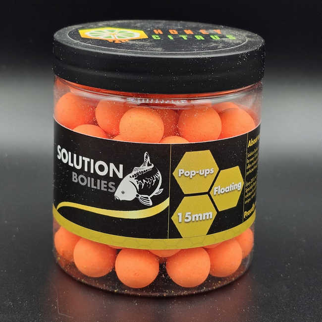 CC Solution Boilies Honey Citrus - Fluo pop ups - Oranje